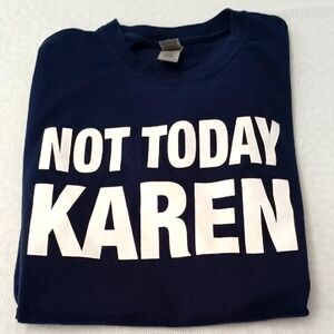 Navy Blue Graphic Women's T-Shirt